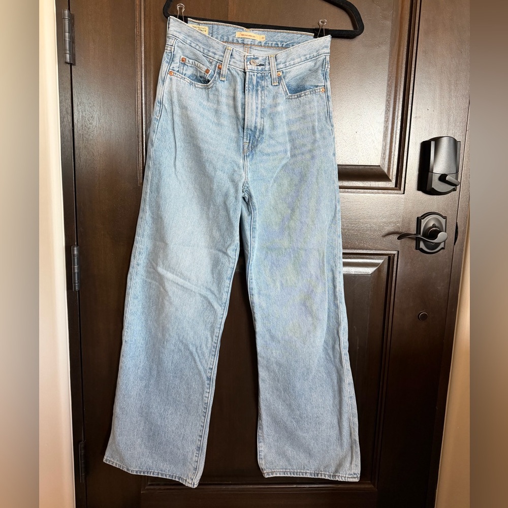 Ribcage Wide leg denim 100% cotton!
